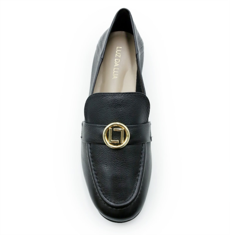 FEMININO MOCASSIM MOCASSIM LUZ DA LUA 60340021 5 PRETO