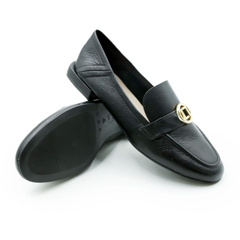 FEMININO MOCASSIM MOCASSIM LUZ DA LUA 60340021 PRETO SAARA