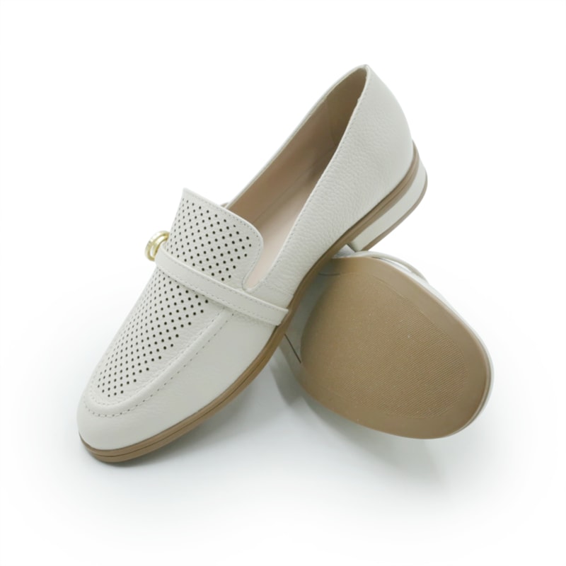 FEMININO MOCASSIM MOCASSIM LUZ DA LUA 60390017 NEW RIDGE PANNA