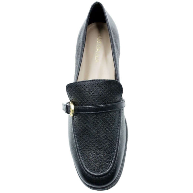 FEMININO MOCASSIM MOCASSIM LUZ DA LUA 60390017 NEW RIDGE PRETO