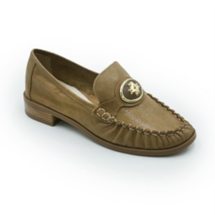 FEMININO MOCASSIM MOCASSIM LUZ DA LUA 60560022 16 GINGER