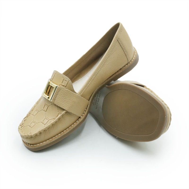 FEMININO MOCASSIM MOCASSIM LUZ DA LUA  60840002 BUTTER