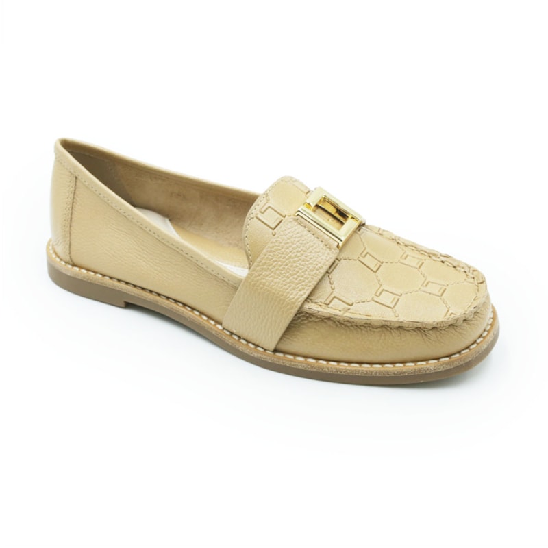 FEMININO MOCASSIM MOCASSIM LUZ DA LUA  60840002 BUTTER