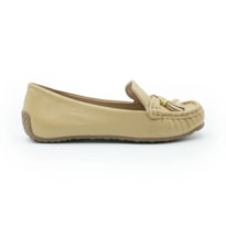 FEMININO MOCASSIM MOCASSIM LUZ DA LUA  60850002 BUTTER/BUTTER
