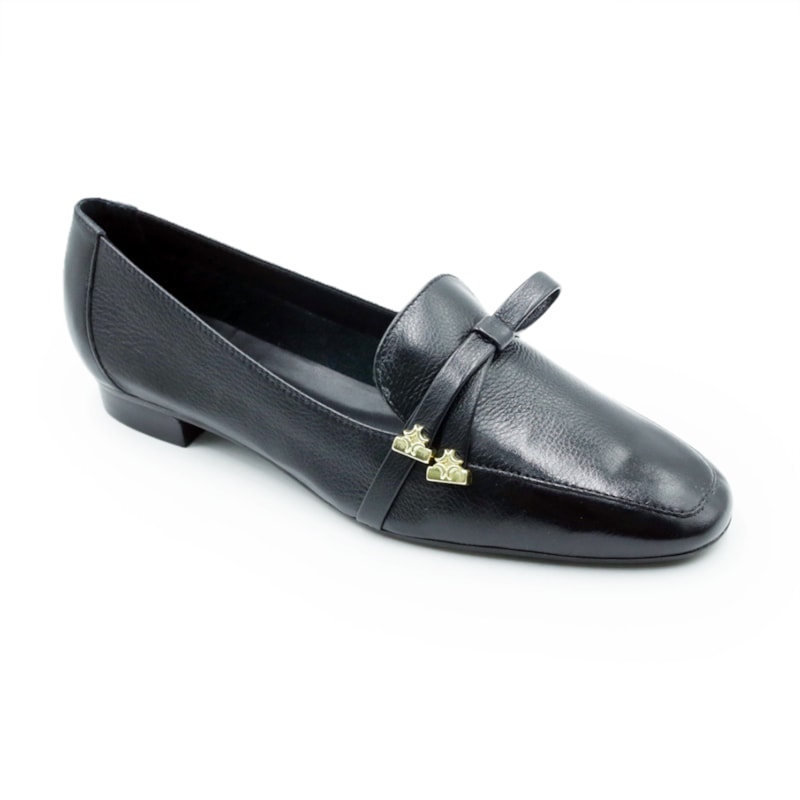 FEMININO MOCASSIM MOCASSIM LUZ DA LUA 80330035 SAARA PRETO