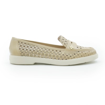 FEMININO MOCASSIM MOCASSIM LUZ DA LUA  80920002 NEW RIDGE BUTTER