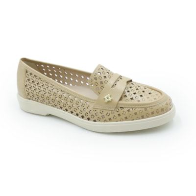 FEMININO MOCASSIM MOCASSIM LUZ DA LUA  80920002 NEW RIDGE BUTTER