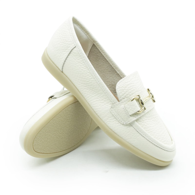 FEMININO MOCASSIM MOCASSIM USAFLEX AN01001004 MARFIM