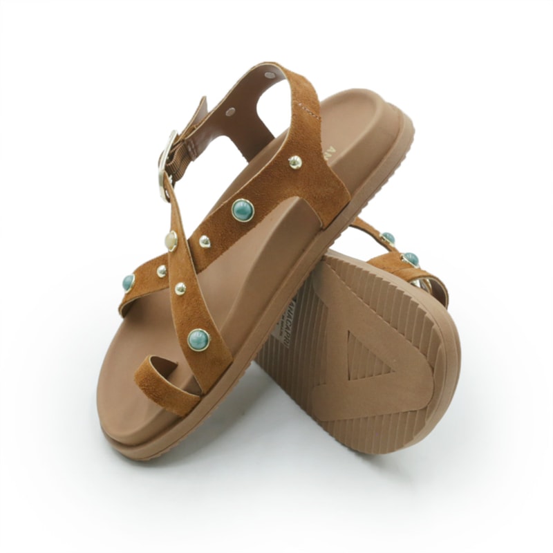 FEMININO RASTEIRA BIRKEN ANA CAPRI C3063800950002 AC CUOIO