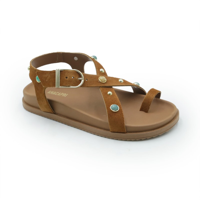 FEMININO RASTEIRA BIRKEN ANA CAPRI C3063800950002 AC CUOIO