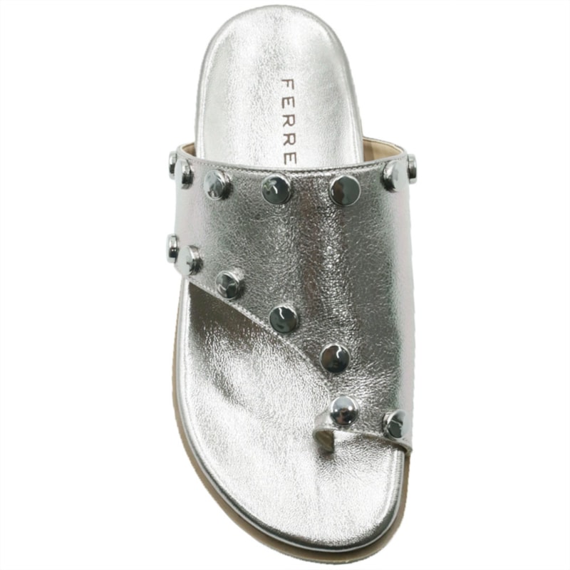 FEMININO RASTEIRA BIRKEN FERRETTI 100041431 METALIZADO INOX