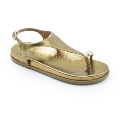 FEMININO RASTEIRA BIRKEN FERRETTI 100041775 METALIZADO BRONZE