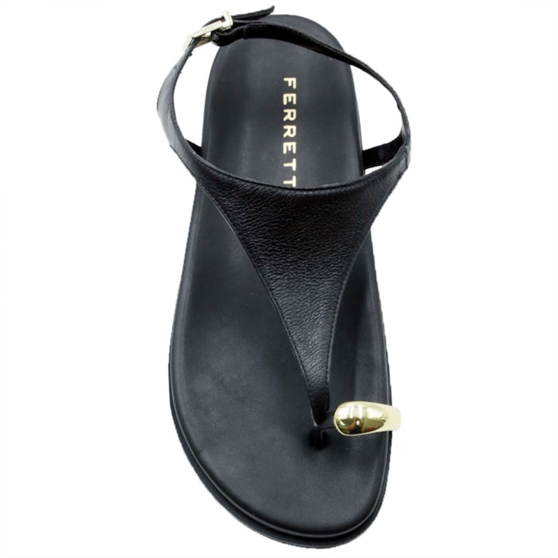FEMININO RASTEIRA BIRKEN FERRETTI 100041775 SLIM PRETO