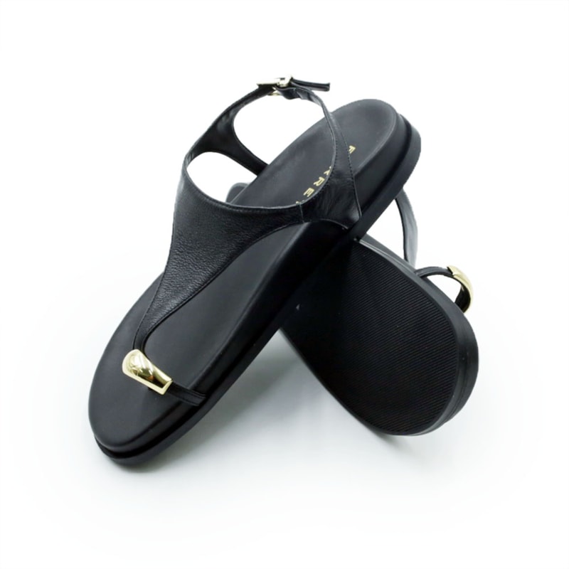 FEMININO RASTEIRA BIRKEN FERRETTI 100041775 SLIM PRETO