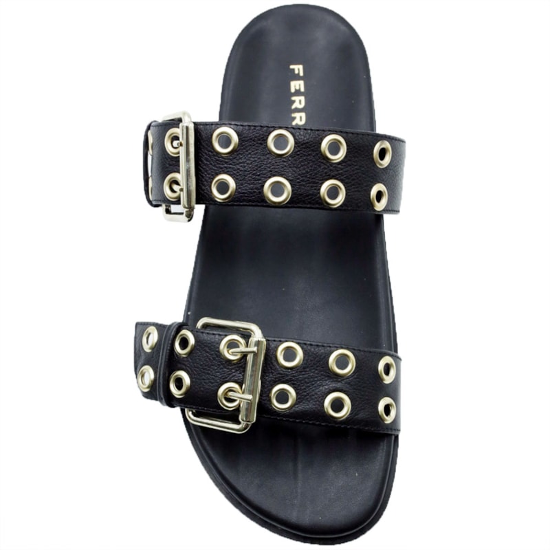 FEMININO RASTEIRA BIRKEN FERRETTI 10004915 SLIM PRETO