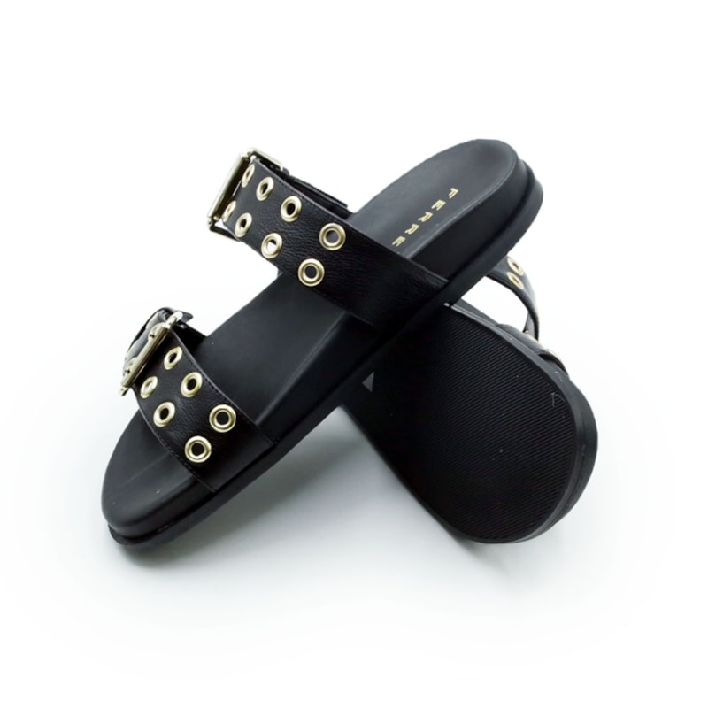 FEMININO RASTEIRA BIRKEN FERRETTI 10004915 SLIM PRETO