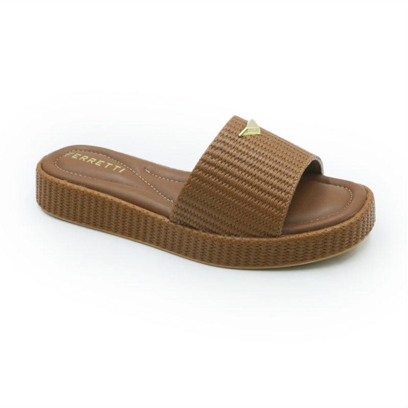 FEMININO RASTEIRA BIRKEN FERRETTI 30711499 TRAAMADO MARROM