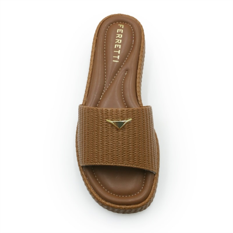 FEMININO RASTEIRA BIRKEN FERRETTI 30711499 TRAAMADO MARROM
