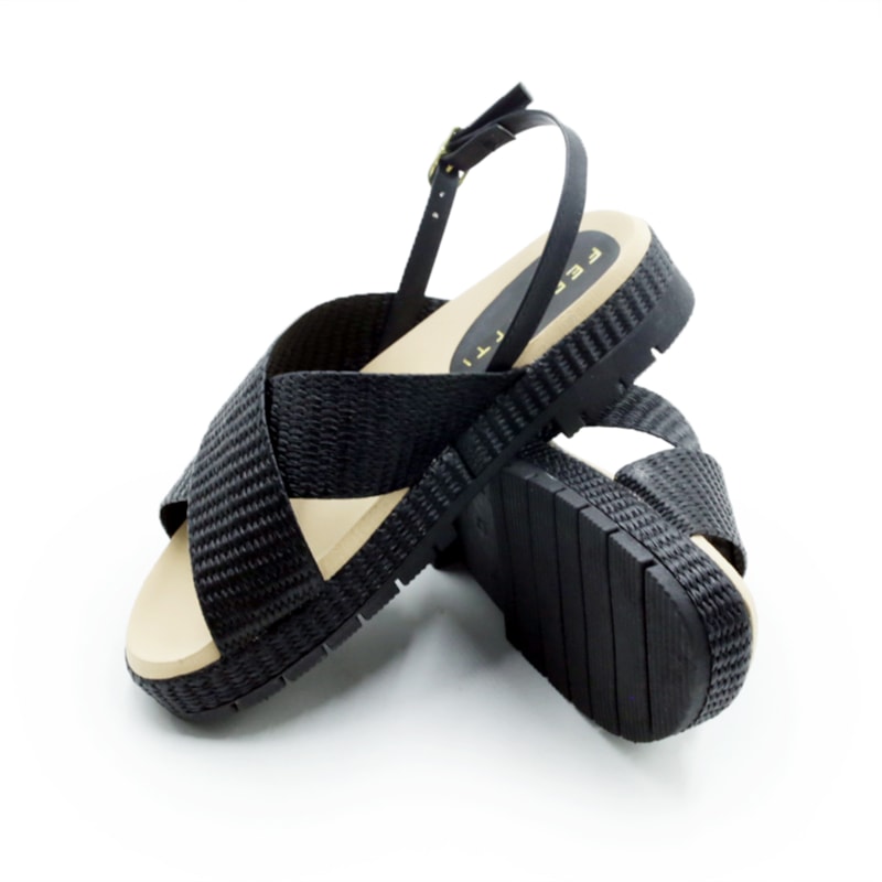 FEMININO RASTEIRA BIRKEN FERRETTI 4853904 PRETO