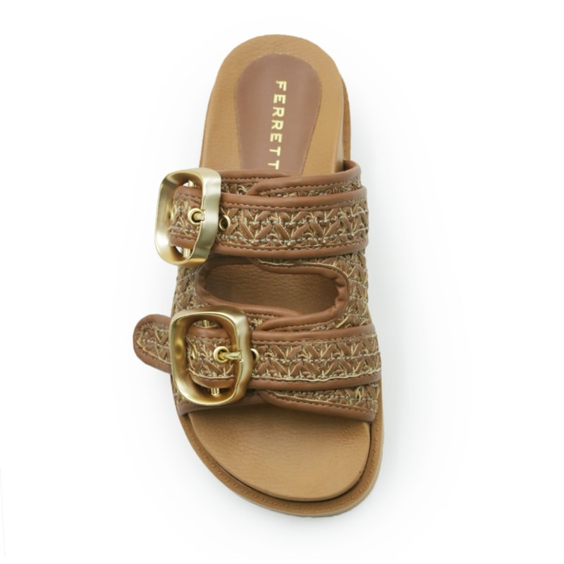 FEMININO RASTEIRA BIRKEN FERRETTI Z661930602 CARAMELO