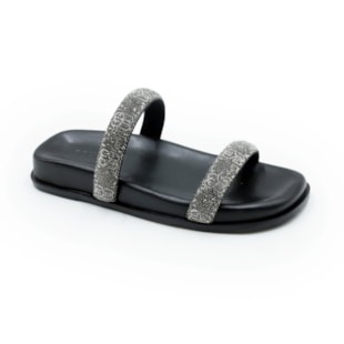 FEMININO RASTEIRA BIRKEN SCHUTZ  S2275000020001 JET HEMATITE/CRISTAL