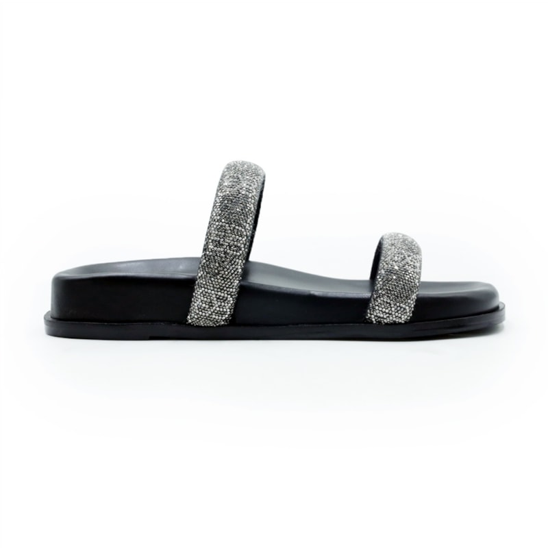 FEMININO RASTEIRA BIRKEN SCHUTZ  S2275000020001 JET HEMATITE/CRISTAL