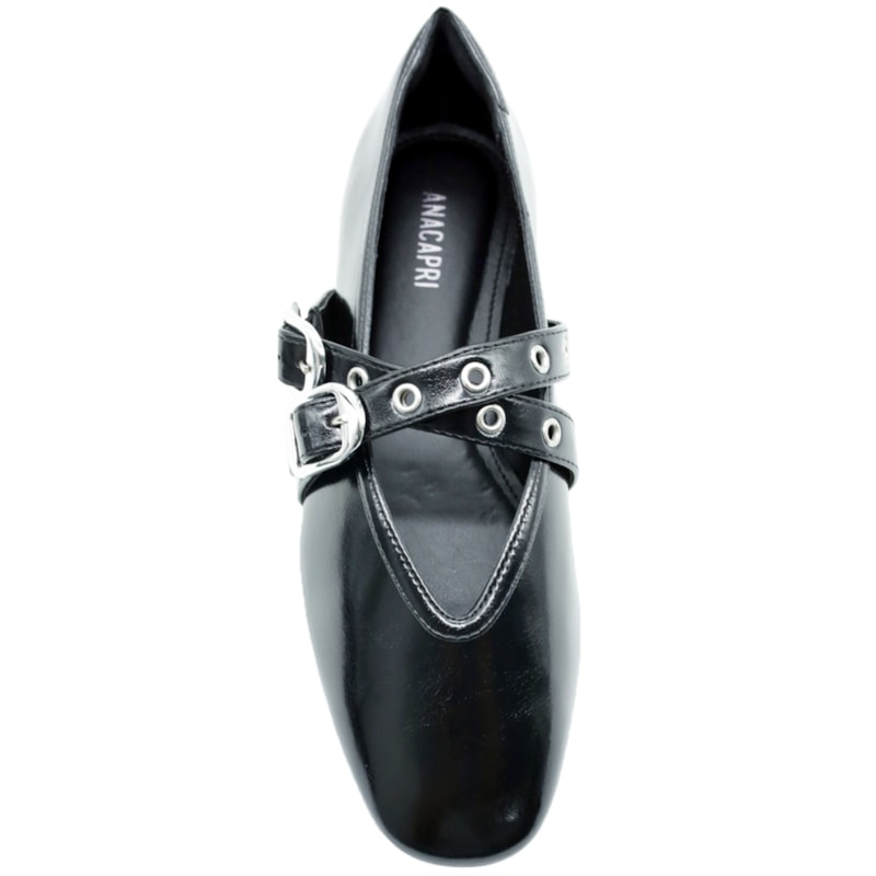 FEMININO RASTEIRA CHINELO ANA CAPRI  C300140004 PRETO.