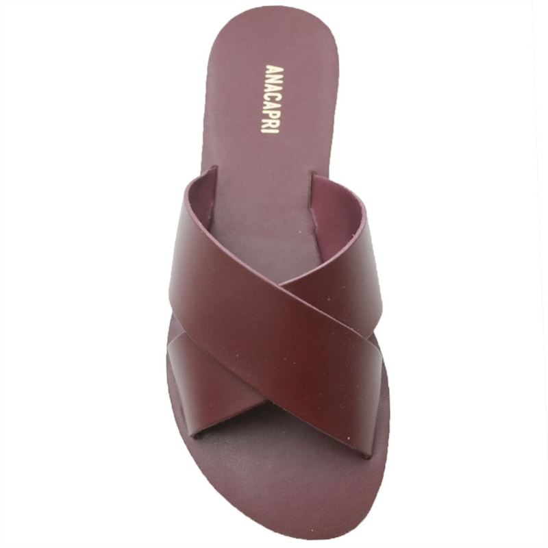 FEMININO RASTEIRA CHINELO ANA CAPRI  C3001400040270 RUBINO