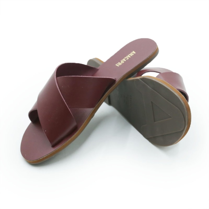 FEMININO RASTEIRA CHINELO ANA CAPRI  C3001400040270 RUBINO