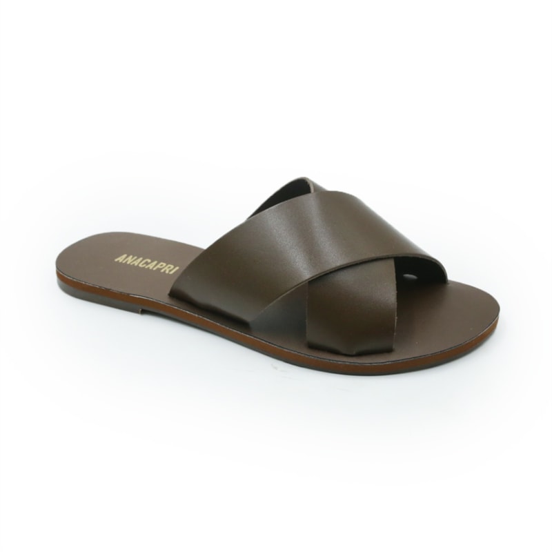FEMININO RASTEIRA CHINELO ANA CAPRI C3001400040279 COFFEE