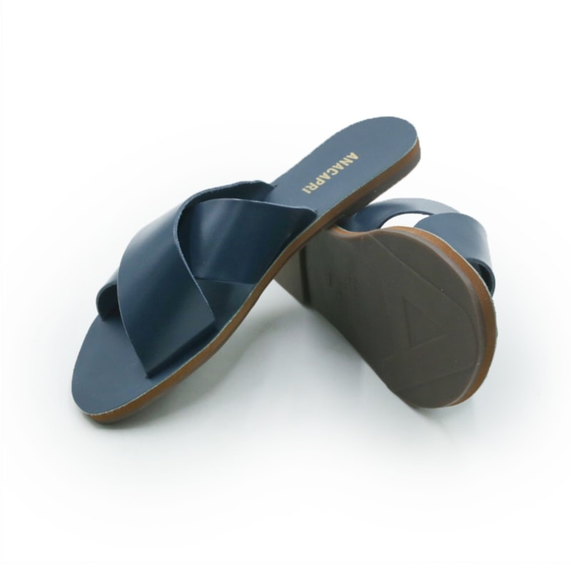 FEMININO RASTEIRA CHINELO ANA CAPRI C3001400040285 OCEAN BLUE/OCEAN BLUE