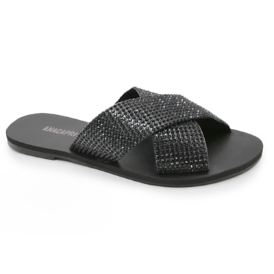 FEMININO RASTEIRA CHINELO ANA CAPRI C3001400550002 PRETO