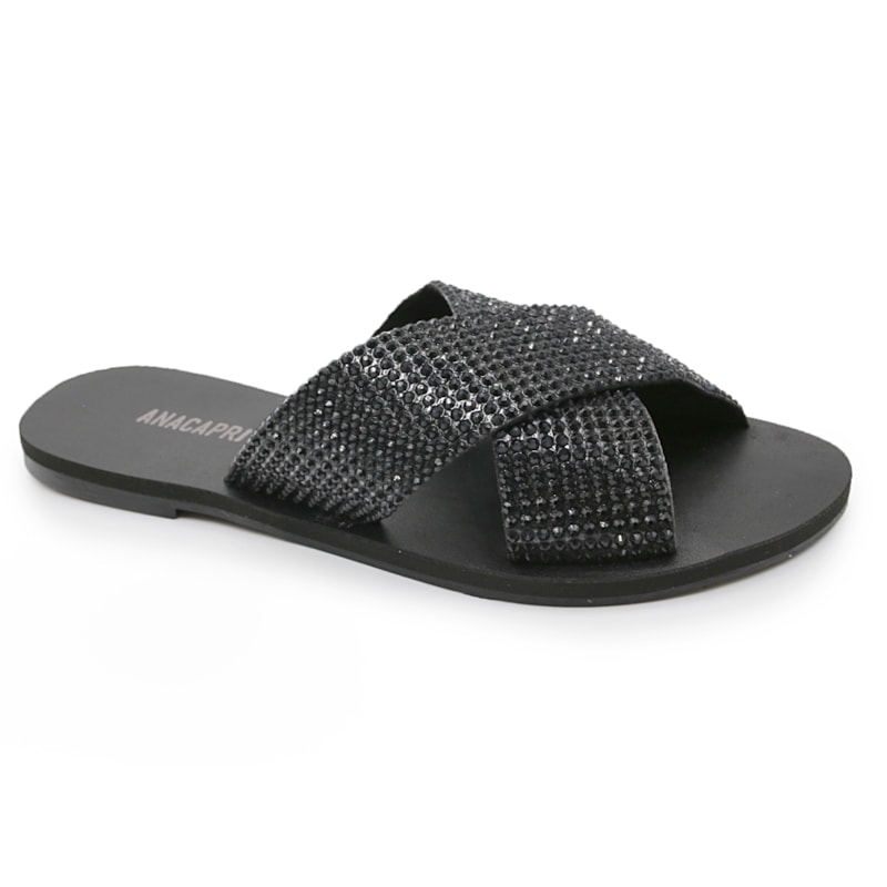 FEMININO RASTEIRA CHINELO ANA CAPRI C3001400550002 PRETO