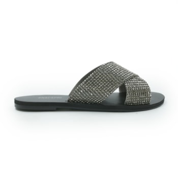 FEMININO RASTEIRA CHINELO ANA CAPRI C3001400550038 PRATA