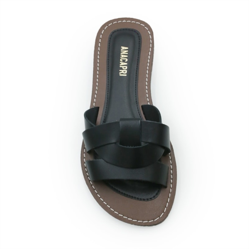 FEMININO RASTEIRA CHINELO ANA CAPRI C3084200050003 PRETO