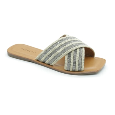FEMININO RASTEIRA CHINELO FERRETTI 148B6 CRU ONIX
