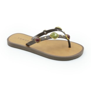 FEMININO RASTEIRA CHINELO FERRETTI  24190 CAF?