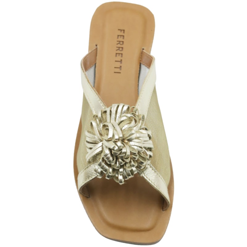 FEMININO RASTEIRA CHINELO FERRETTI  289A OURO