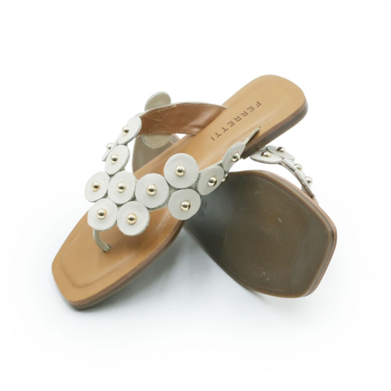 FEMININO RASTEIRA CHINELO FERRETTI  305IA OFF WHITE