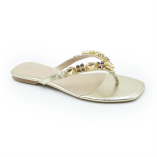 FEMININO RASTEIRA CHINELO FERRETTI  31445V2 MEDINA OURO LIGHT