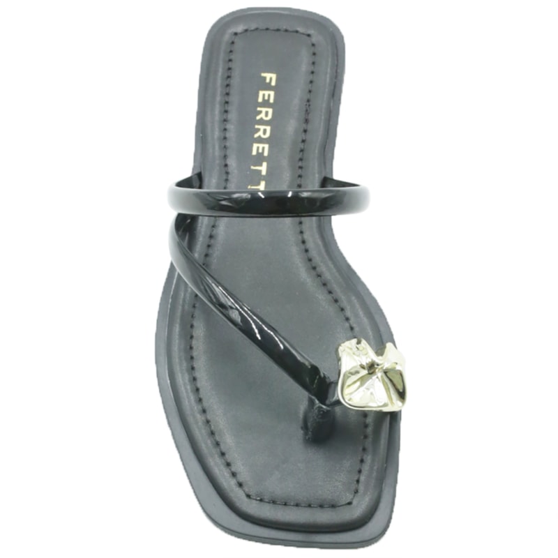 FEMININO RASTEIRA CHINELO FERRETTI  464C157 PRETO