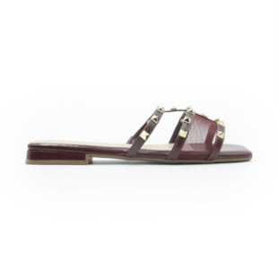 FEMININO RASTEIRA CHINELO FERRETTI 669121204 INTENSE MARSALA