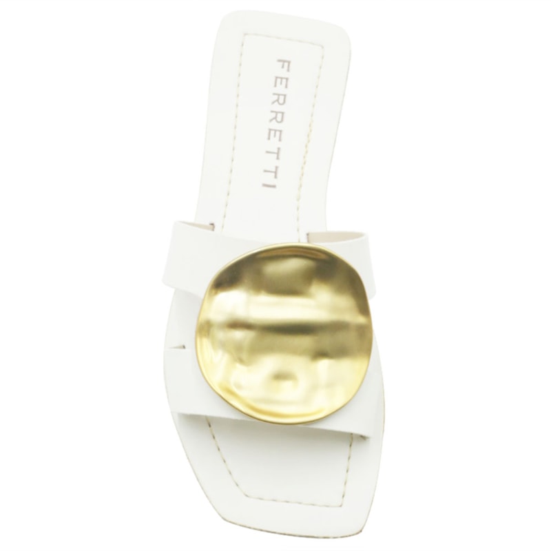 FEMININO RASTEIRA CHINELO FERRETTI  82199100 OFF WHITE