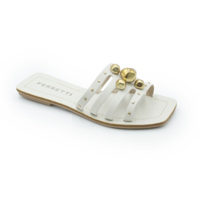 FEMININO RASTEIRA CHINELO FERRETTI  82239100 OFF WHITE