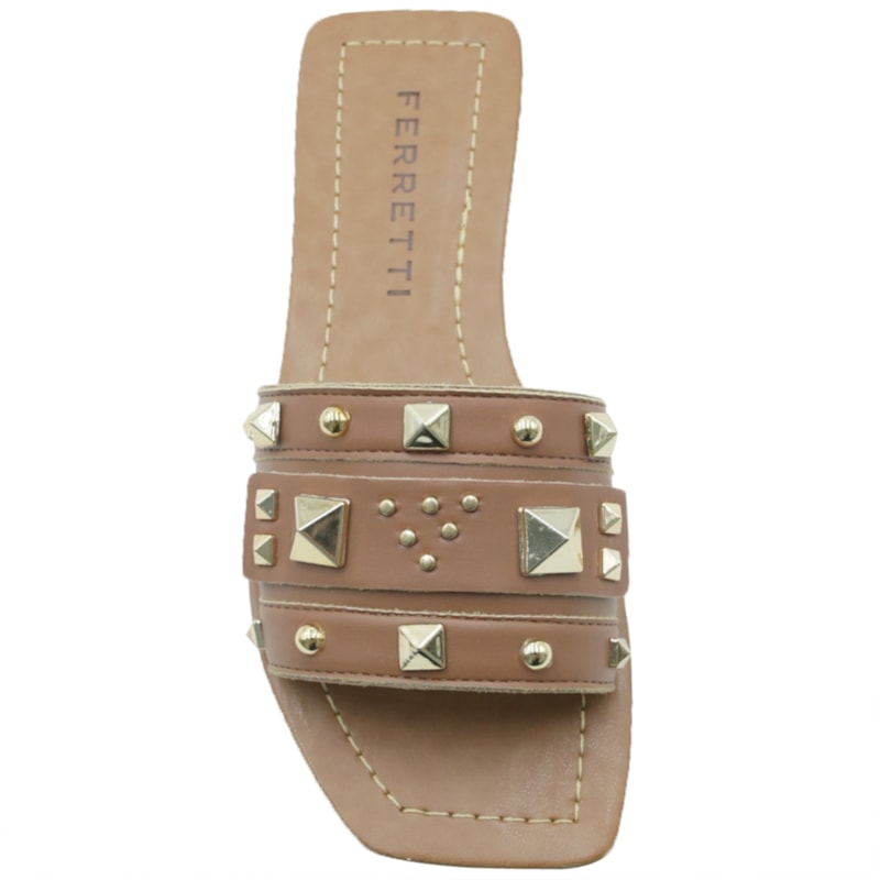 FEMININO RASTEIRA CHINELO FERRETTI  82379000 CARAMELO