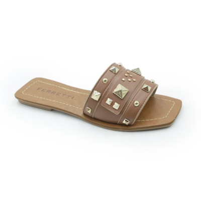 FEMININO RASTEIRA CHINELO FERRETTI  82379000 CARAMELO