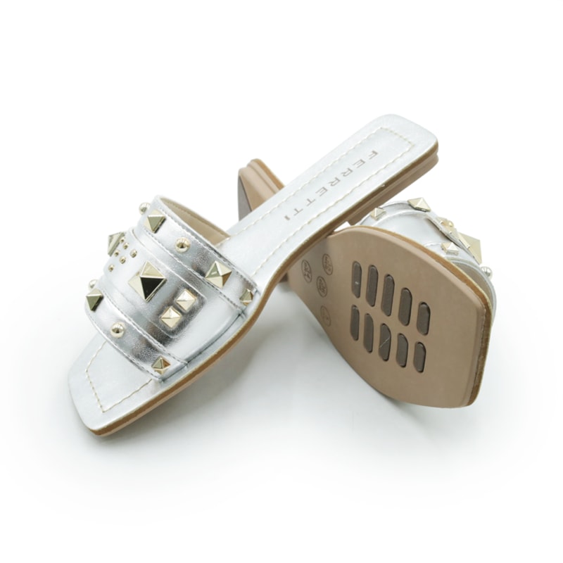 FEMININO RASTEIRA CHINELO FERRETTI  82379100 PRATA