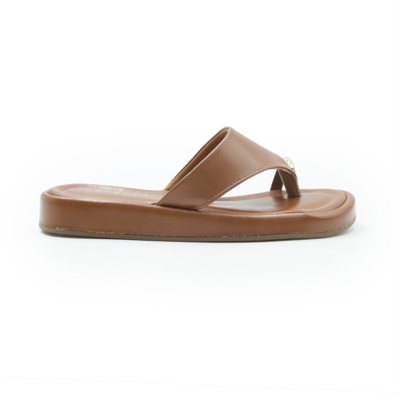 FEMININO RASTEIRA CHINELO FERRETTI A222230809 NEW ESSENCE CARAMELO