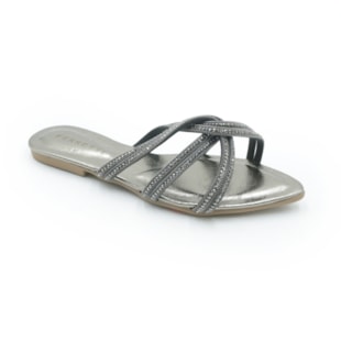 FEMININO RASTEIRA CHINELO FERRETTI  GF125 PEWTER