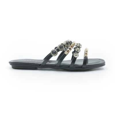 FEMININO RASTEIRA CHINELO FERRETTI  Q128 PRETO